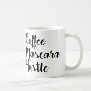 "Coffee Mascara Hustle" Mug