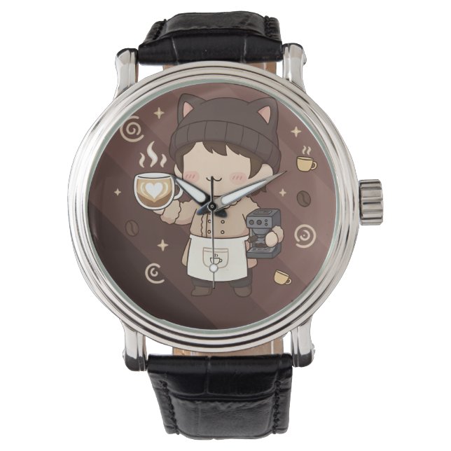 Coffee Master Espresso Expert Art Watch (Front)