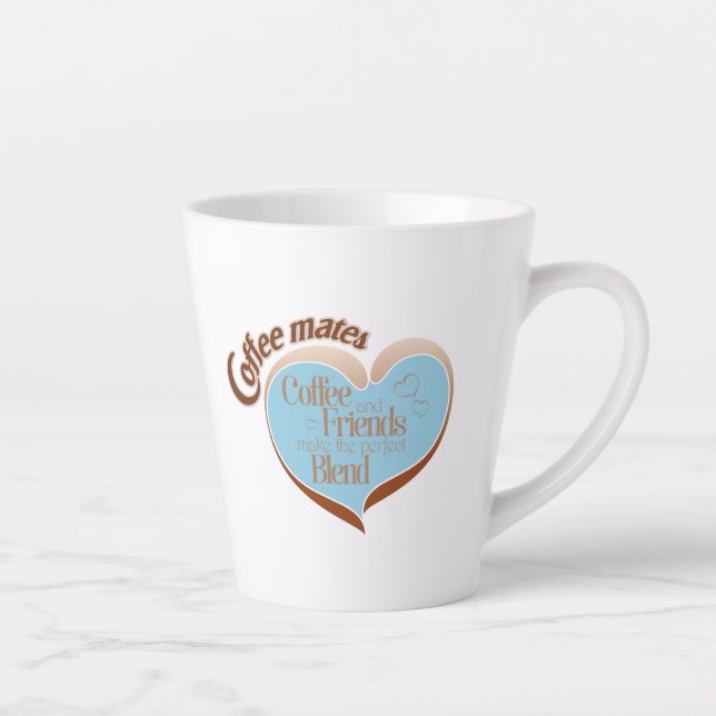 Coffee mates  latte mug (Right)