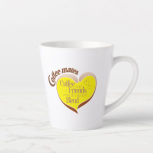 Coffee mates  latte mug