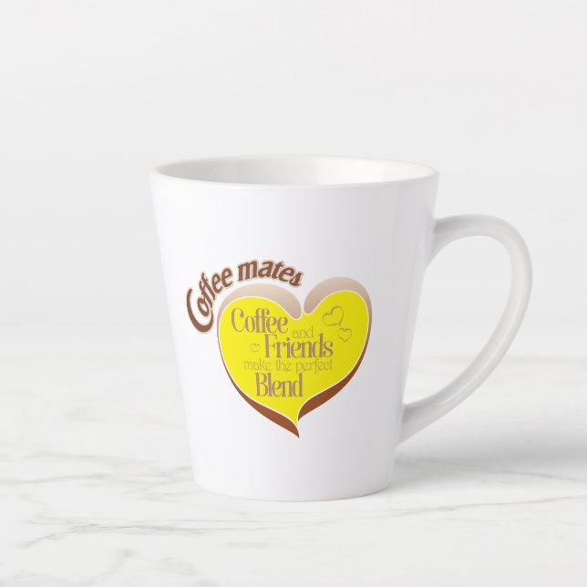 Coffee mates  latte mug (Right)