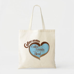 Coffee mates tote bag