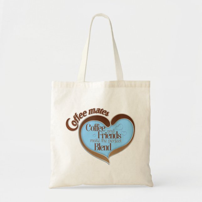 Coffee mates tote bag (Front)