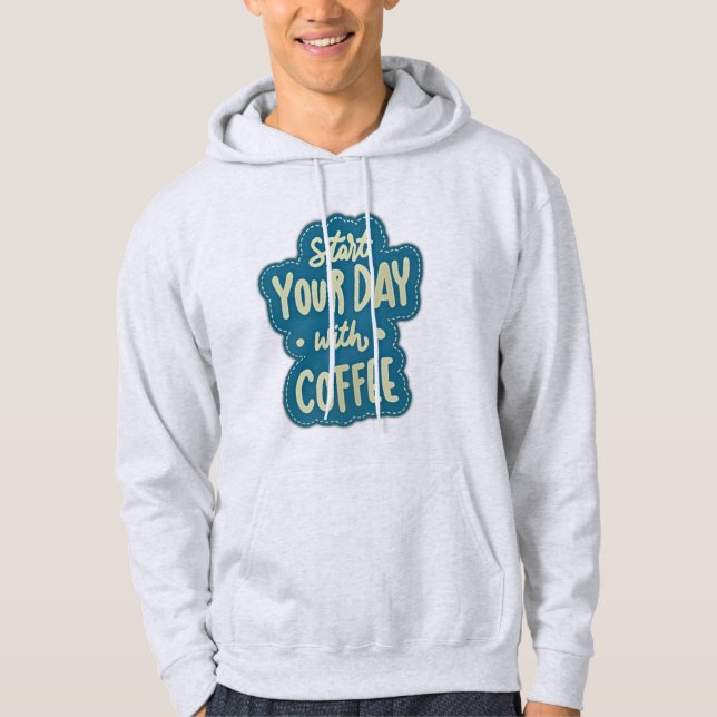 Coffee Motivation Hoodie (Front)