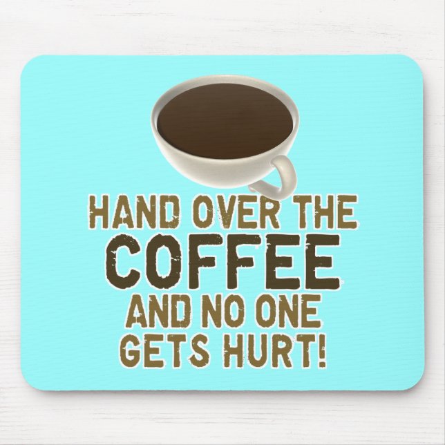 Coffee Mouse Pad (Front)