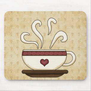 coffee mouse pad