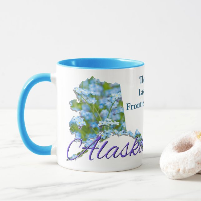 Coffee Mug - ALASKA (With Donut)