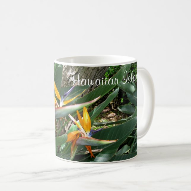 Coffee Mug Bird Of Paradise (Front Right)