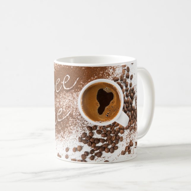 "Coffee Mug: Bold, Just Like Your Coffee" Coffee Mug (Front Right)