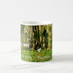 Coffee Mug - Caddo Lake Cypress & Bird-001