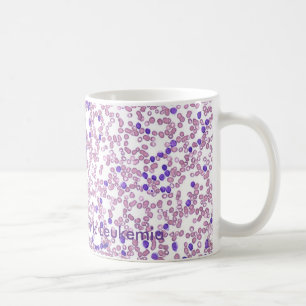 Coffee Mug- CLL Blood Pattern Coffee Mug