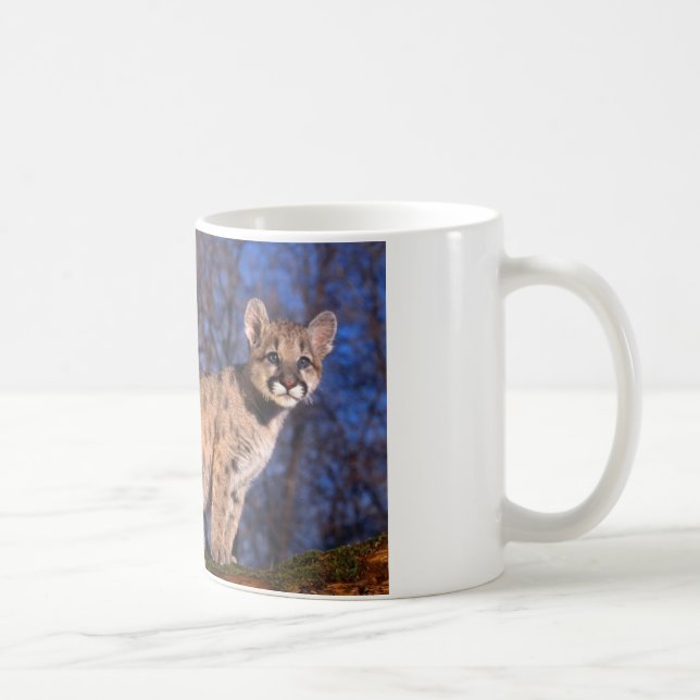 Coffee Mug-Cougar Cub Mug (Right)