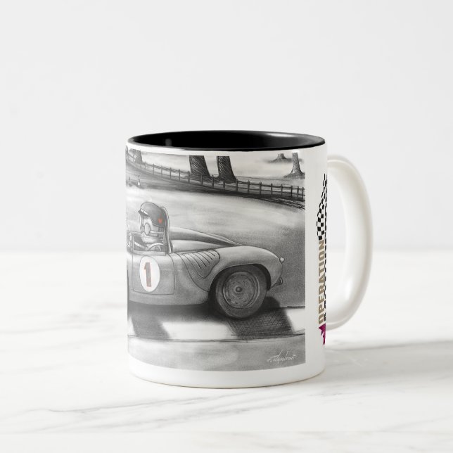Coffee Mug "Cream of the Crop" de Fabio Napoleoni (Devant droit)