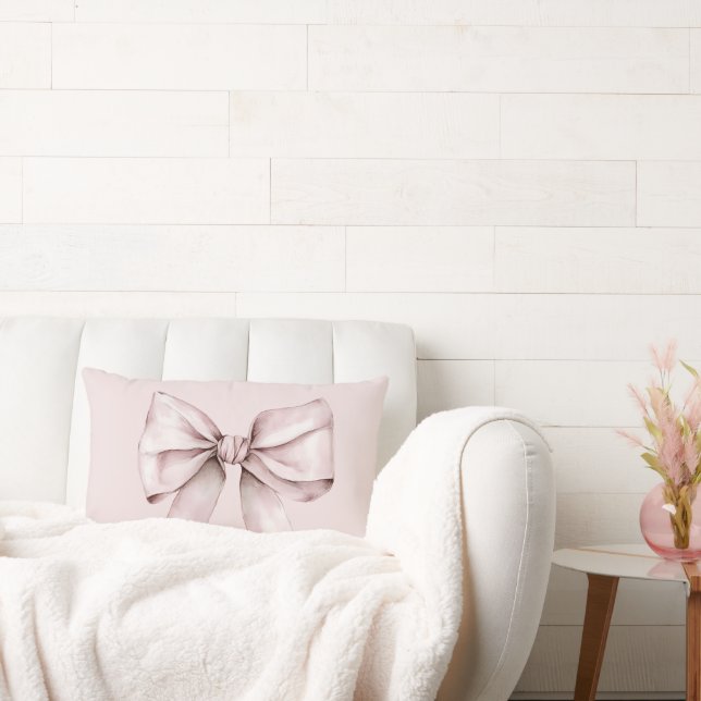 Coffee mug, elegant script monogram, girly, lumbar pillow (Couch)