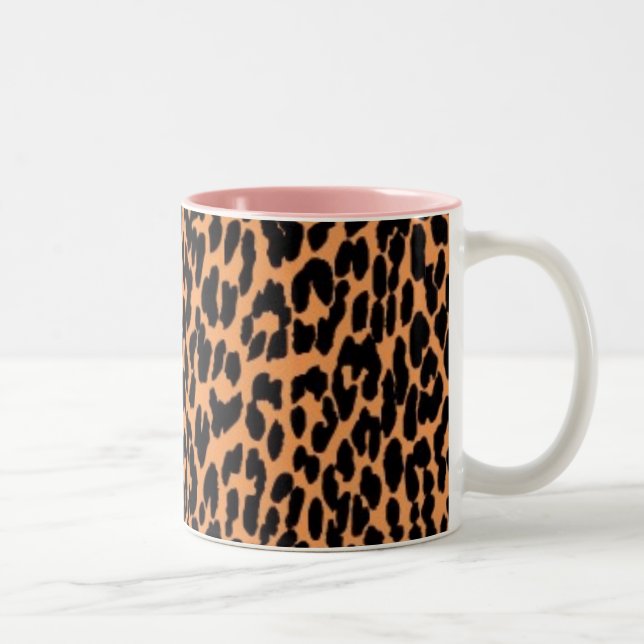 Coffee Mug Empreinte de léopard (Droit)