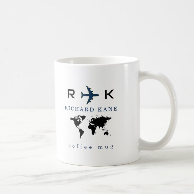 Coffee Mug for an airplane pilot (Right)