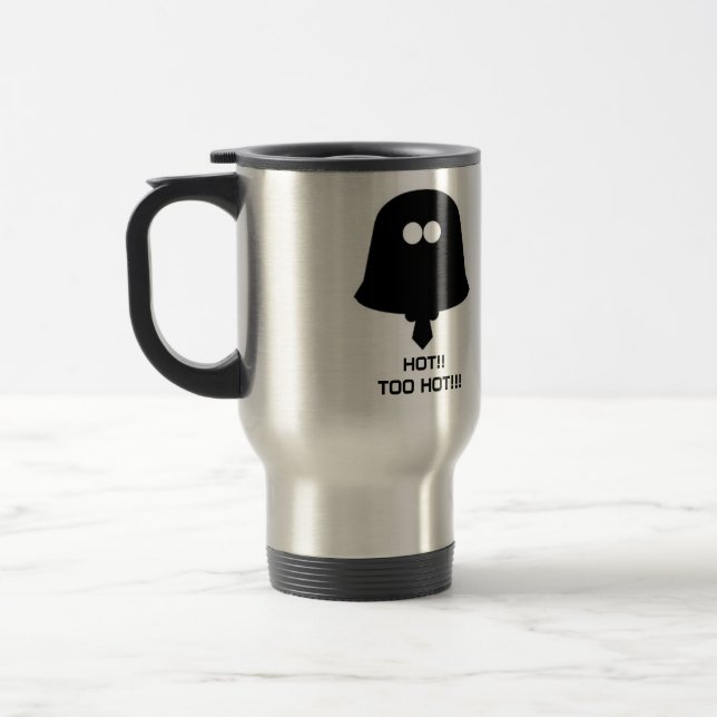 Coffee mug for watching radar (Left)