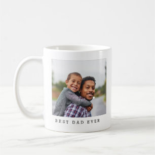Coffee Mug Full Photo Personalized Best Dad Ever 