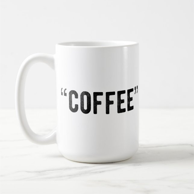 “Coffee” mug - is it really coffee? (Left)