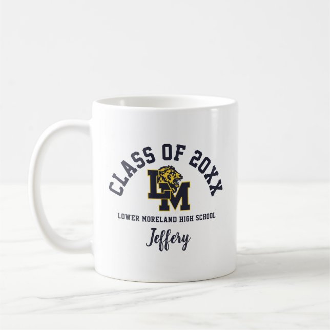 Coffee Mug Lower Moreland High School, Tea, Cup (Left)