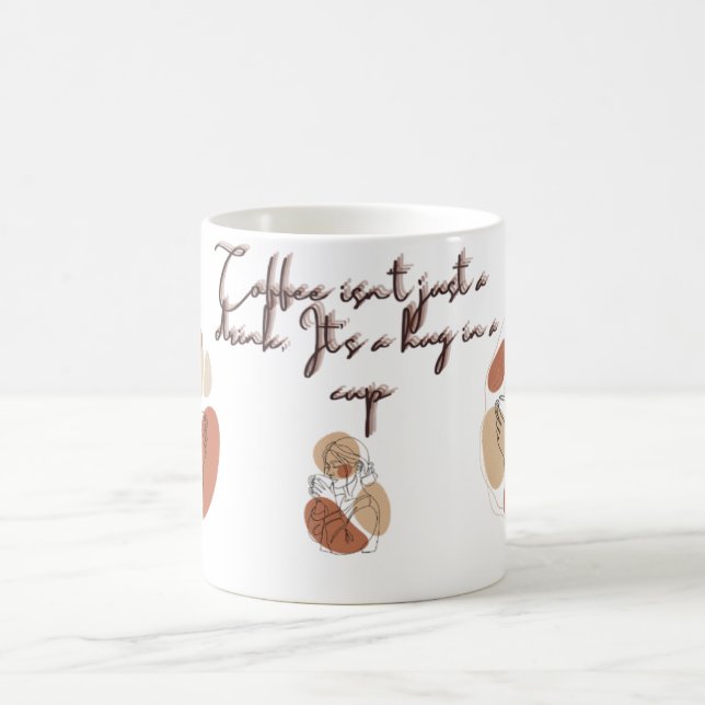 Coffee Mug | Minimalist Typography Modern Aestheti (Center)