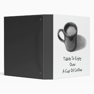 COFFEE MUG: PENCIL REALISM ART: BINDER