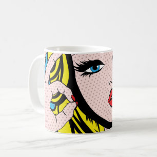 Coffee Mug - Pop Art O-K