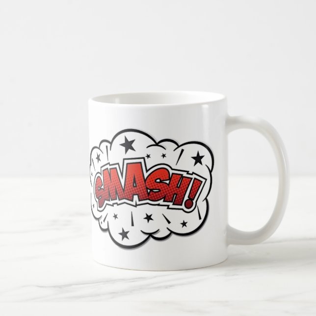 Coffee Mug - Pop Art Smash (Right)