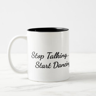 Coffee Mug Stop Talon Commencer à danser