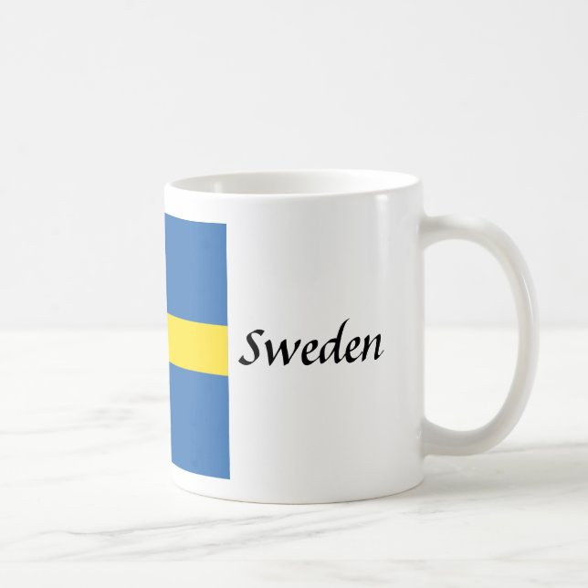 Coffee Mug - Swedish Flag (Right)