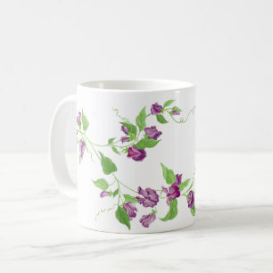 Coffee Mug-Sweet Peas Mug