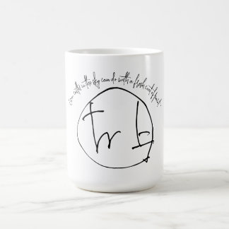 coffee mug text elegant font