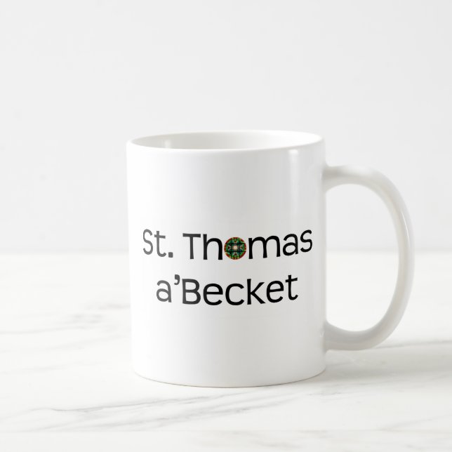 coffee mug: text name with rose window mug (Right)