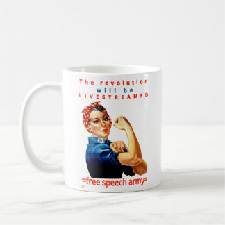 coffee mug "THE REVOLUTION..."