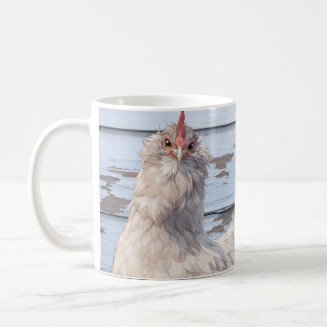 Coffee Mug Two Chickens Mug (Left)