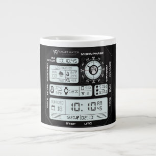 Coffee Mug with a Humorous Digital Design