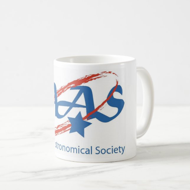 Coffee mug with AAS logo (Front Right)