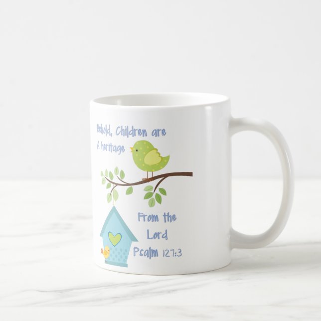 Coffee Mug with Bible Verse (Right)