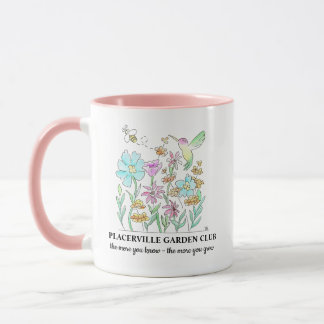 Coffee Mug with Garden design