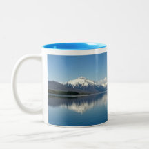 Coffee mug with Glacier National Park Picture