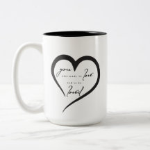 COFFEE MUG WITH LOVE VERSE