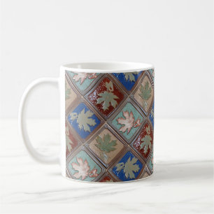 Coffee Mug with Maple leaf Design