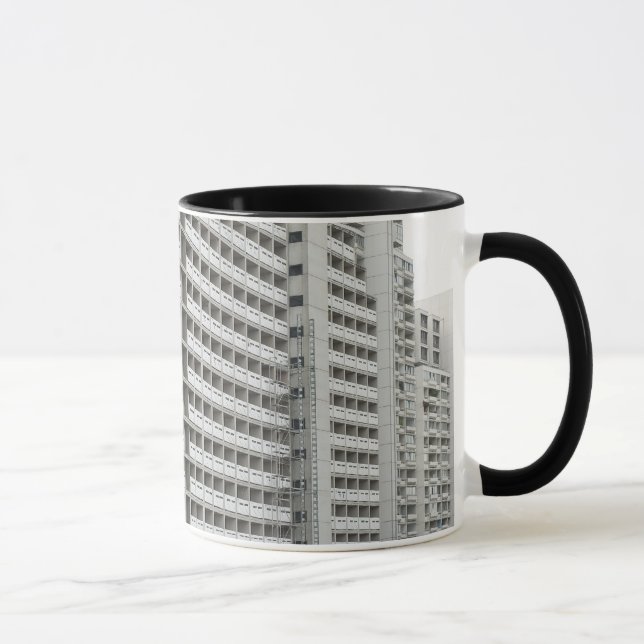 Coffee Mug with Modern Architecture (Right)