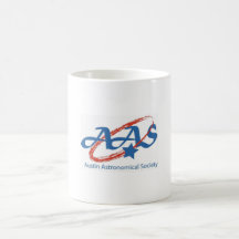 Coffee mug with small AAS logo