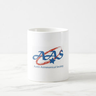 Coffee mug with small AAS logo