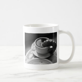 Coffee mug with tentacle