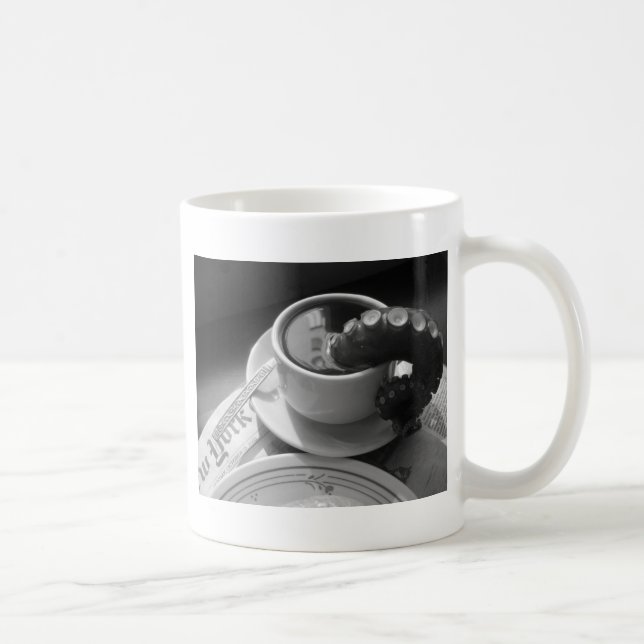 Coffee mug with tentacle (Right)