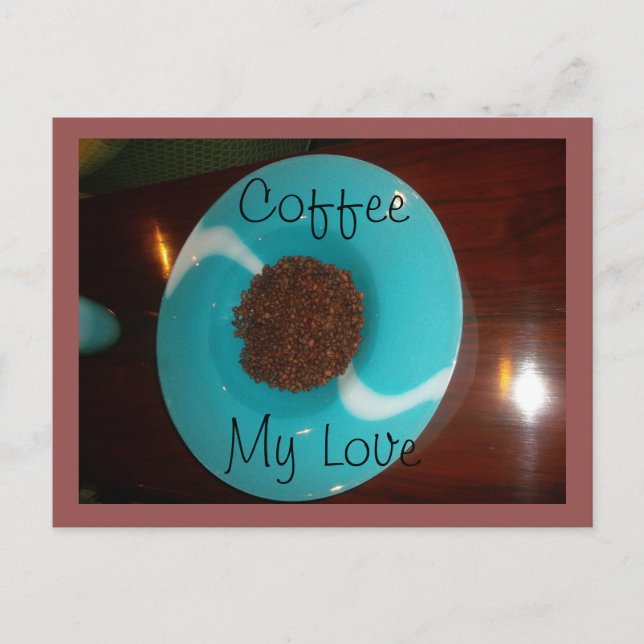 Coffee My Love Hakuna Matata gift ideas postcards (Front)