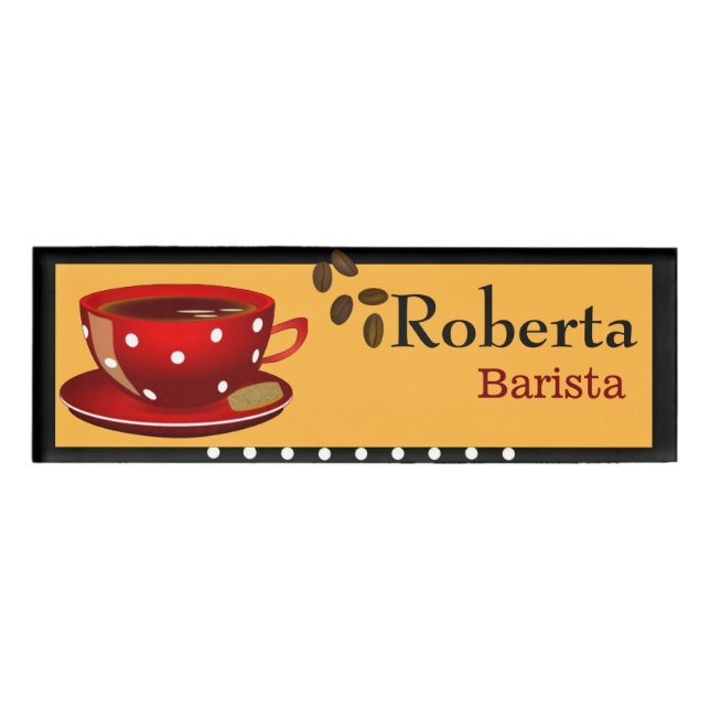 Coffee Name Tag (Front)