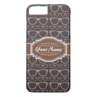 Coffee Nerd Hipster Glasses Personalized